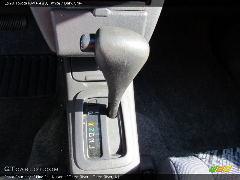 White / Dark Gray 1998 Toyota RAV4 4WD