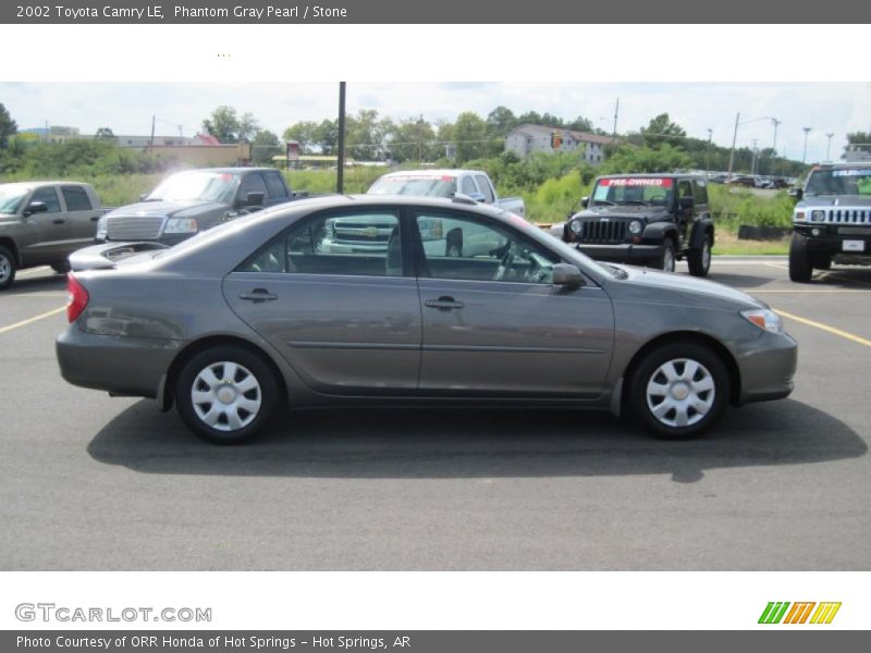 Phantom Gray Pearl / Stone 2002 Toyota Camry LE