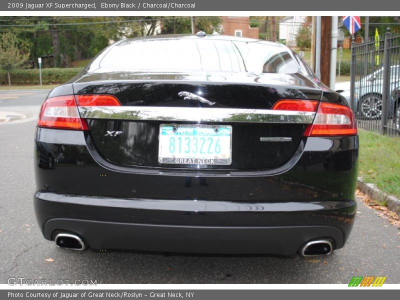 Ebony Black / Charcoal/Charcoal 2009 Jaguar XF Supercharged