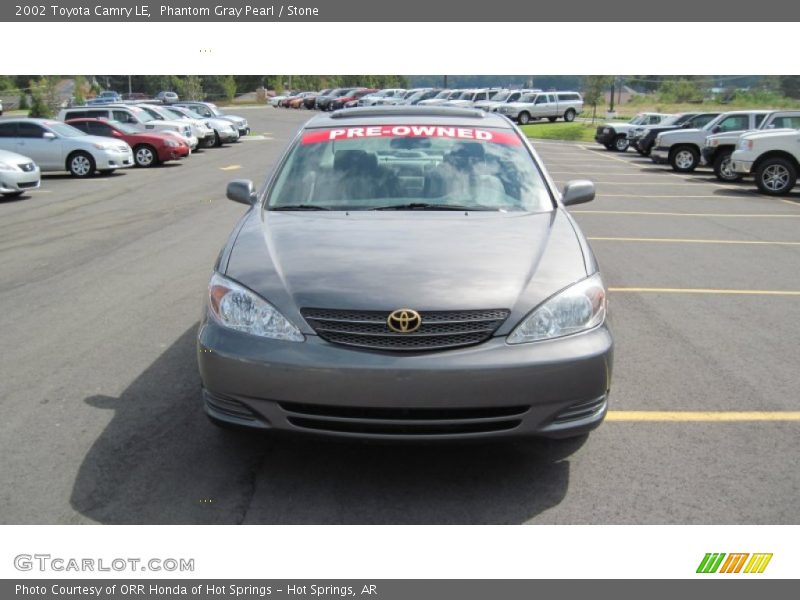 Phantom Gray Pearl / Stone 2002 Toyota Camry LE