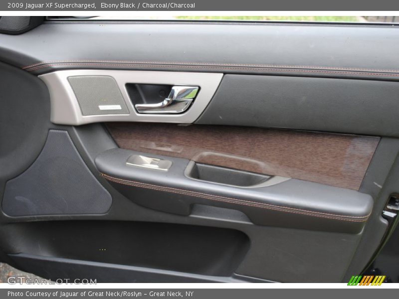 Ebony Black / Charcoal/Charcoal 2009 Jaguar XF Supercharged