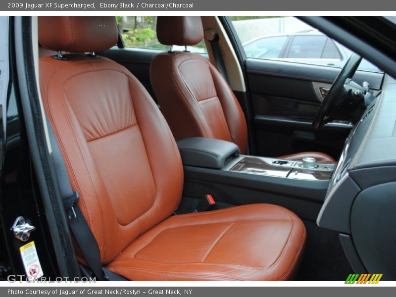 Ebony Black / Charcoal/Charcoal 2009 Jaguar XF Supercharged