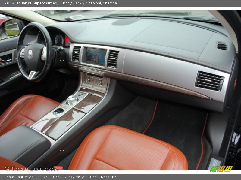 Ebony Black / Charcoal/Charcoal 2009 Jaguar XF Supercharged