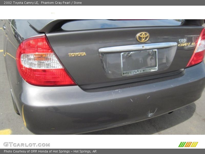 Phantom Gray Pearl / Stone 2002 Toyota Camry LE