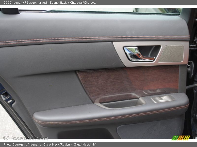 Ebony Black / Charcoal/Charcoal 2009 Jaguar XF Supercharged
