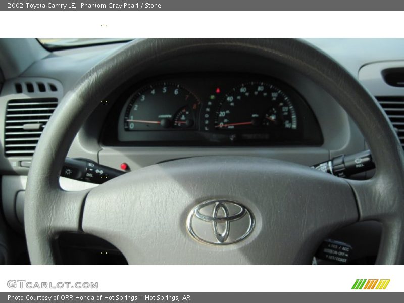 Phantom Gray Pearl / Stone 2002 Toyota Camry LE