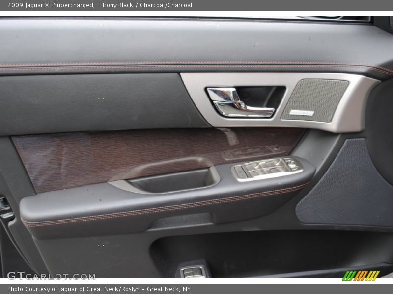 Ebony Black / Charcoal/Charcoal 2009 Jaguar XF Supercharged