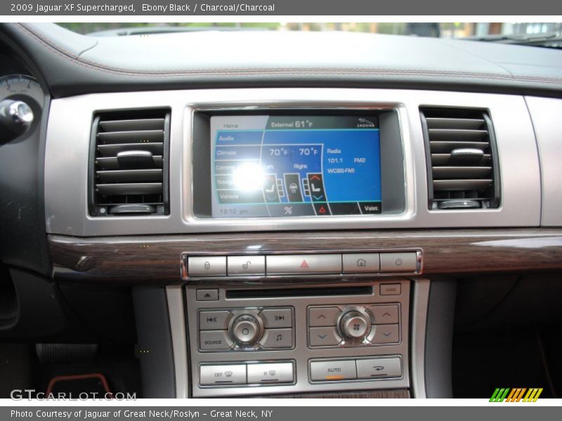Ebony Black / Charcoal/Charcoal 2009 Jaguar XF Supercharged
