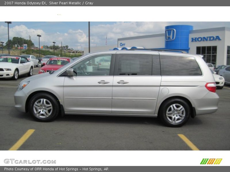Silver Pearl Metallic / Gray 2007 Honda Odyssey EX