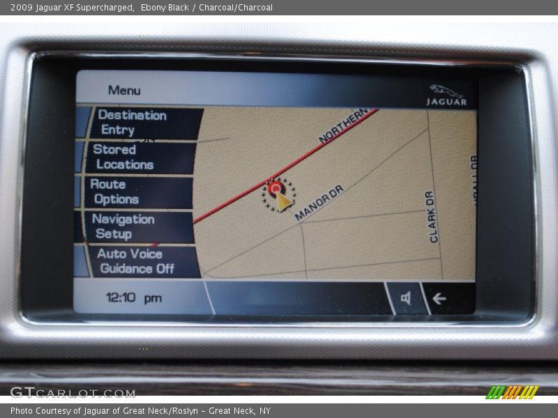 Ebony Black / Charcoal/Charcoal 2009 Jaguar XF Supercharged