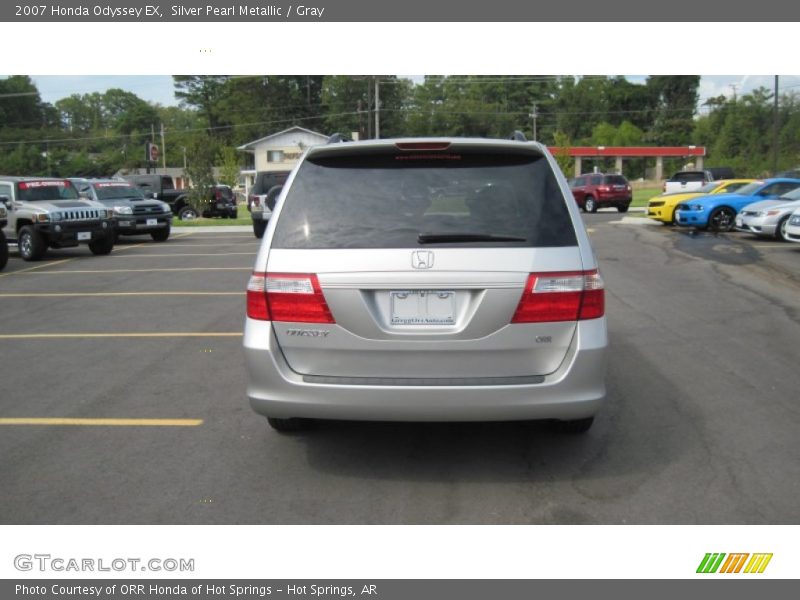 Silver Pearl Metallic / Gray 2007 Honda Odyssey EX