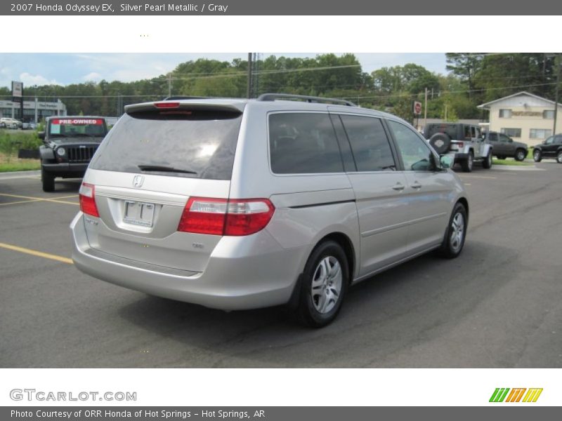 Silver Pearl Metallic / Gray 2007 Honda Odyssey EX