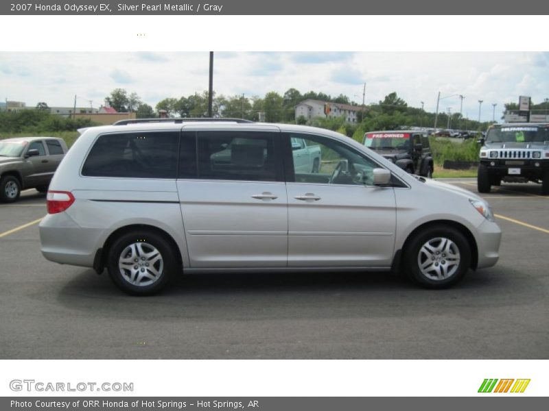 Silver Pearl Metallic / Gray 2007 Honda Odyssey EX