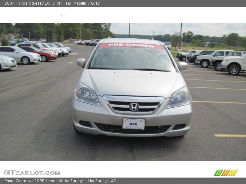 Silver Pearl Metallic / Gray 2007 Honda Odyssey EX