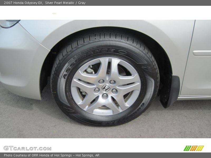 Silver Pearl Metallic / Gray 2007 Honda Odyssey EX