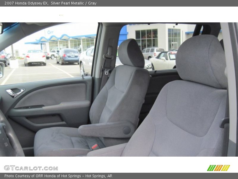 Silver Pearl Metallic / Gray 2007 Honda Odyssey EX