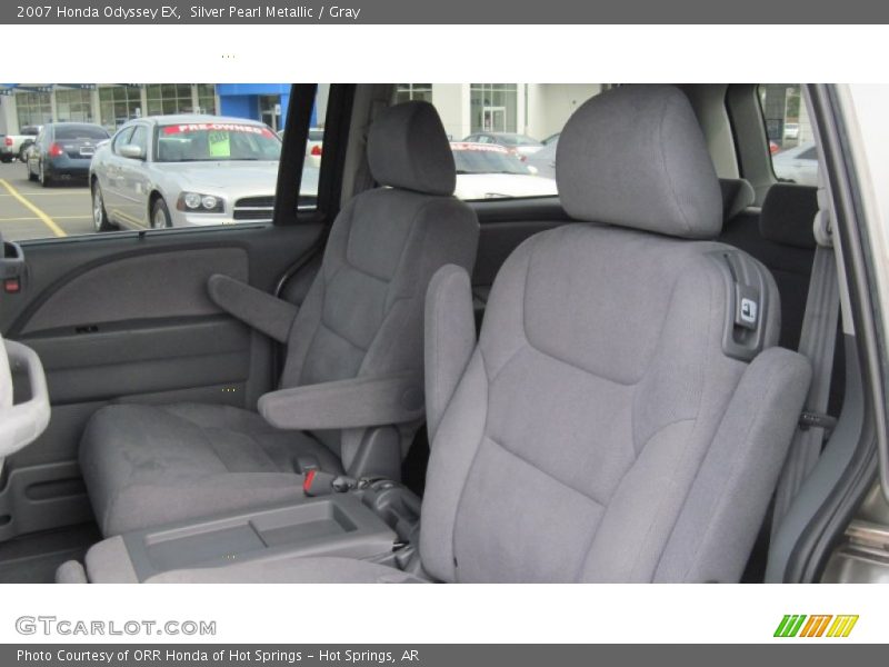 Silver Pearl Metallic / Gray 2007 Honda Odyssey EX