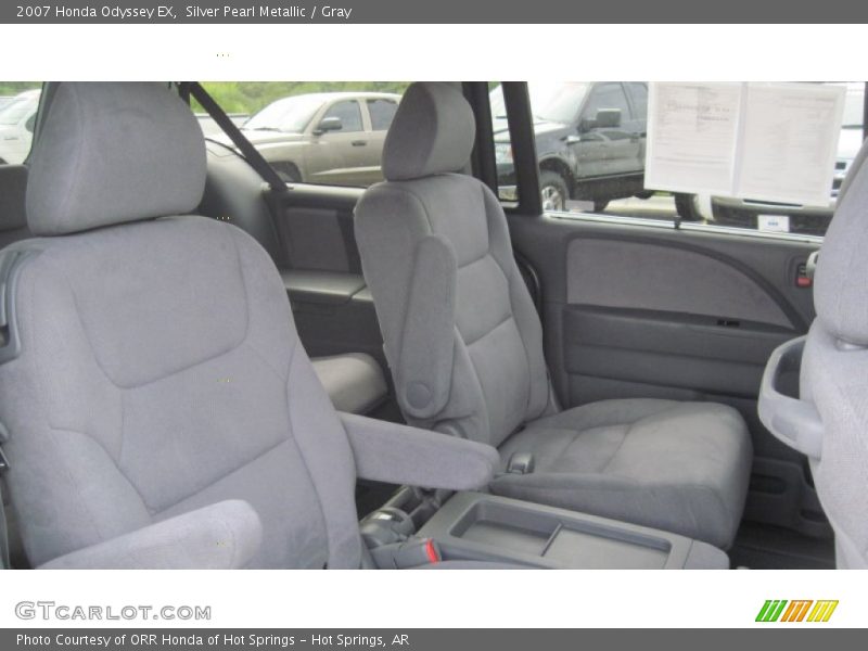 Silver Pearl Metallic / Gray 2007 Honda Odyssey EX