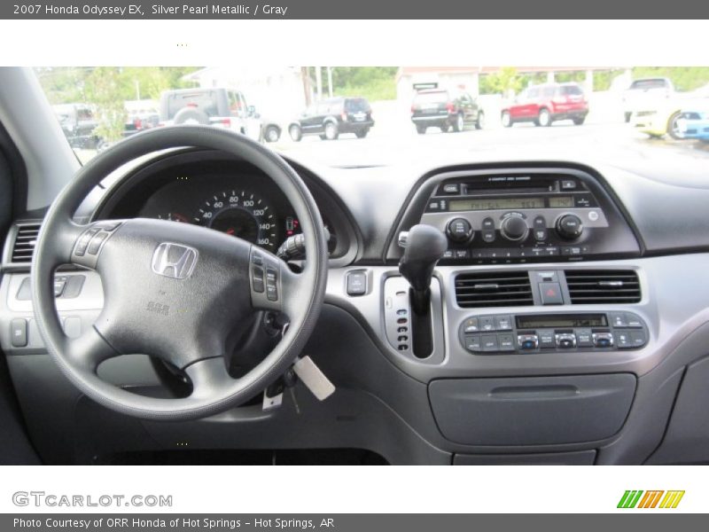 Silver Pearl Metallic / Gray 2007 Honda Odyssey EX