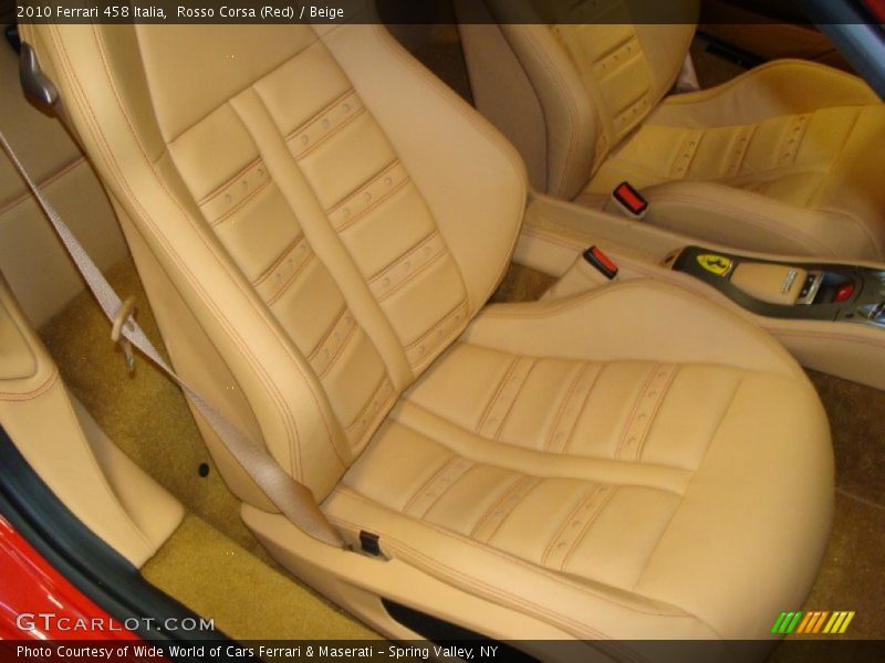  2010 458 Italia Beige Interior