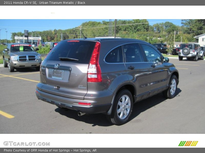 Urban Titanium Metallic / Black 2011 Honda CR-V SE