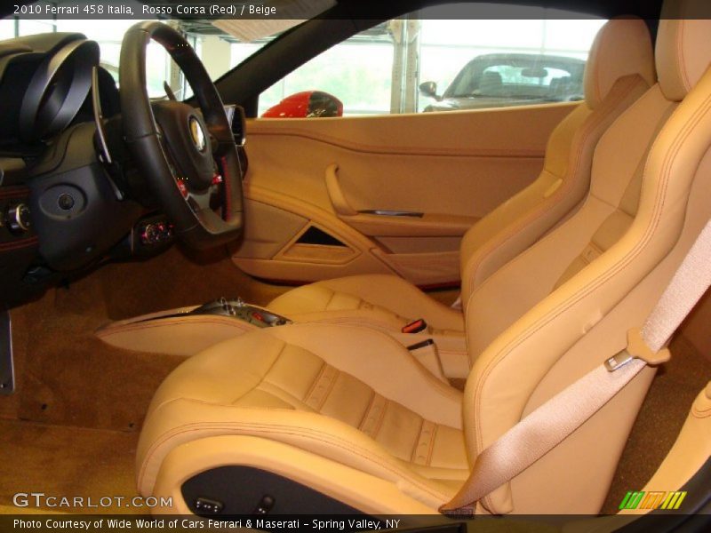  2010 458 Italia Beige Interior