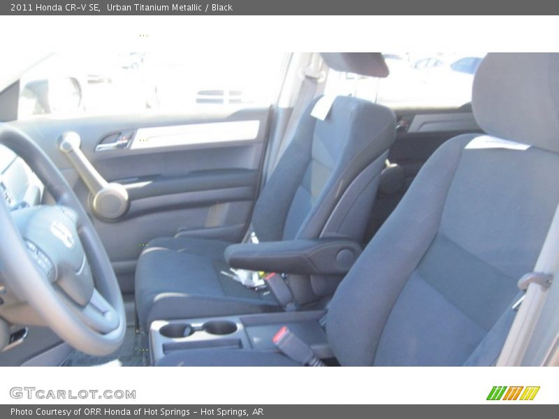 Urban Titanium Metallic / Black 2011 Honda CR-V SE