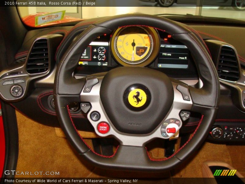  2010 458 Italia Steering Wheel