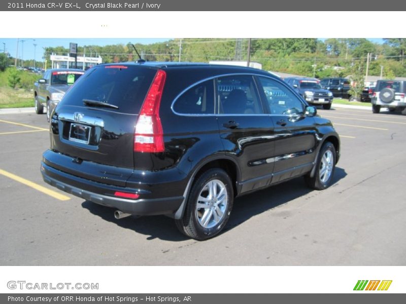 Crystal Black Pearl / Ivory 2011 Honda CR-V EX-L