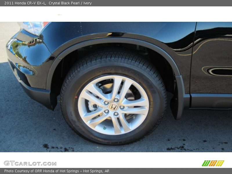 Crystal Black Pearl / Ivory 2011 Honda CR-V EX-L