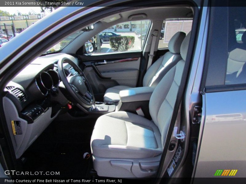 Titanium Silver / Gray 2011 Kia Sorento LX