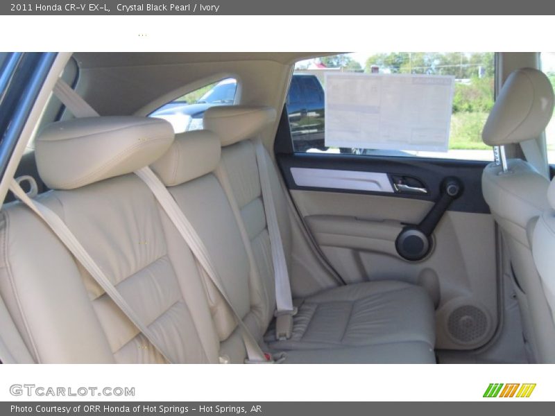 Crystal Black Pearl / Ivory 2011 Honda CR-V EX-L
