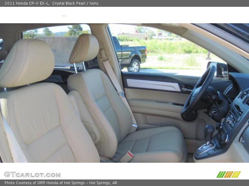 Crystal Black Pearl / Ivory 2011 Honda CR-V EX-L
