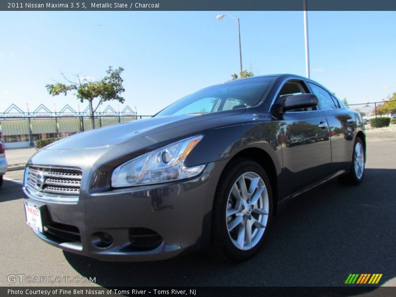 Metallic Slate / Charcoal 2011 Nissan Maxima 3.5 S