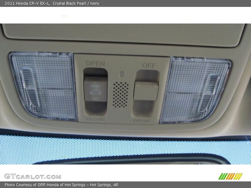Crystal Black Pearl / Ivory 2011 Honda CR-V EX-L