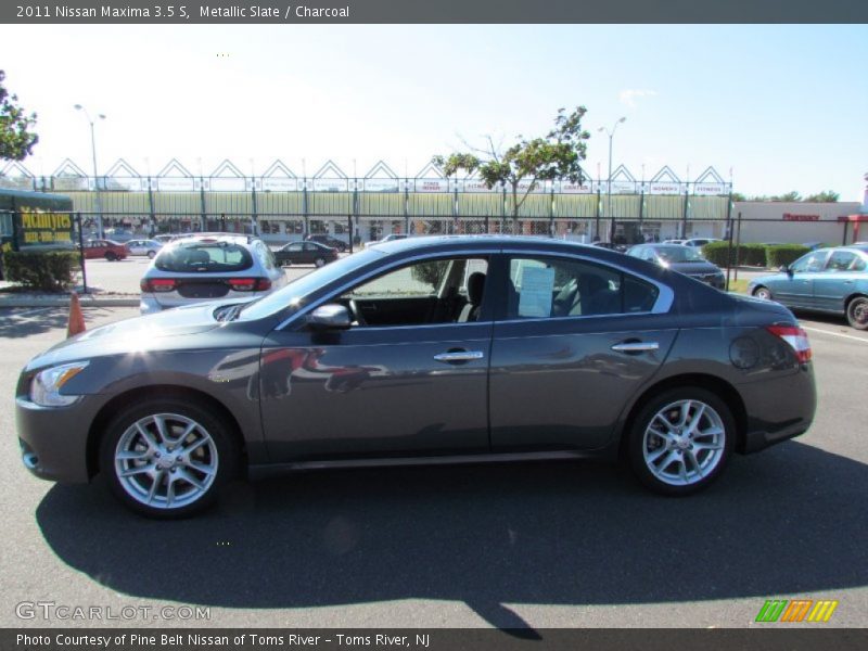 Metallic Slate / Charcoal 2011 Nissan Maxima 3.5 S