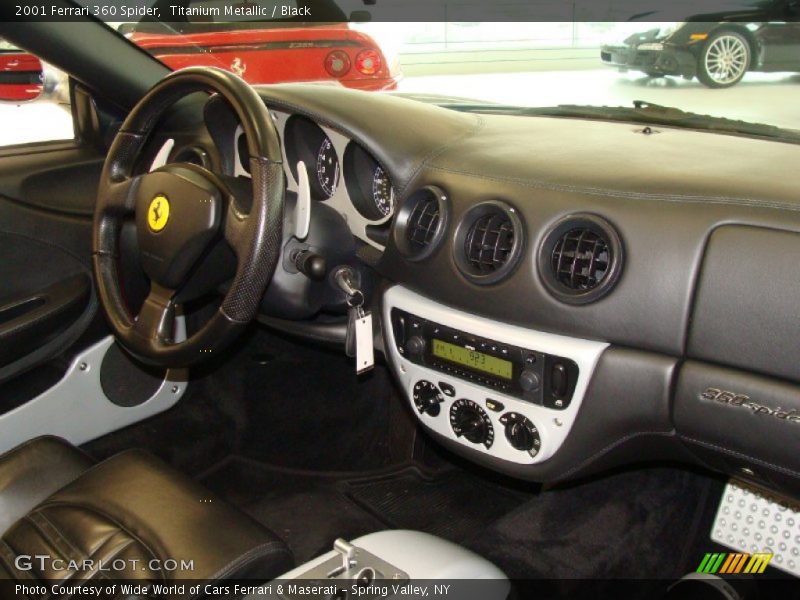 Dashboard of 2001 360 Spider