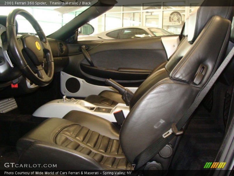  2001 360 Spider Black Interior