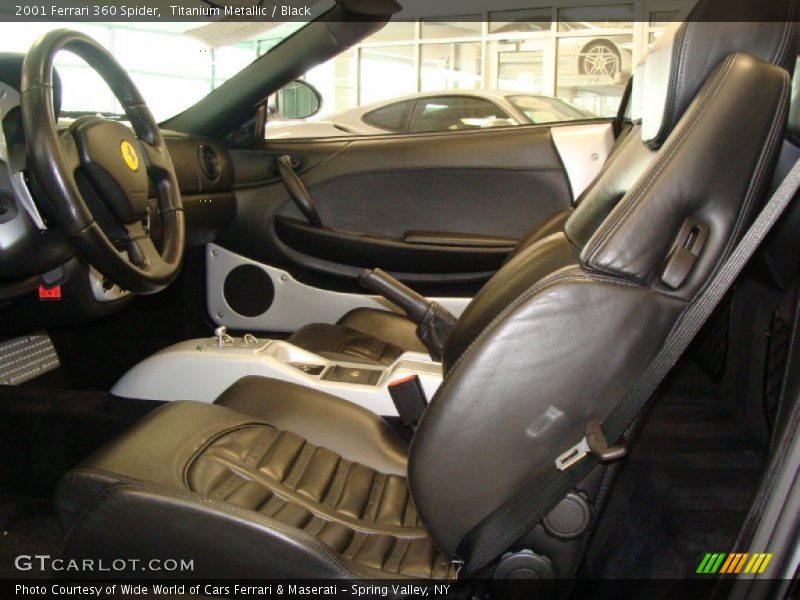  2001 360 Spider Black Interior