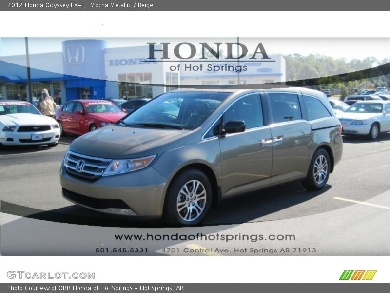 Mocha Metallic / Beige 2012 Honda Odyssey EX-L