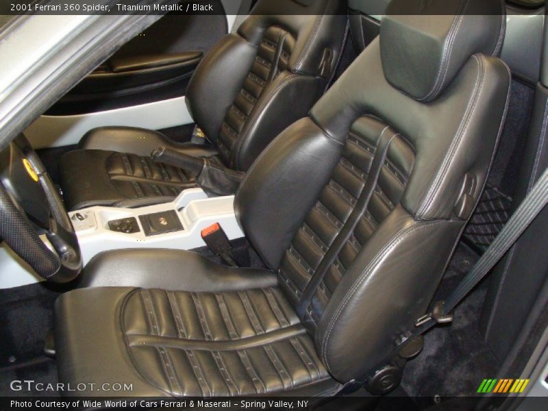  2001 360 Spider Black Interior