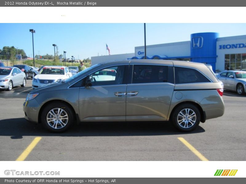 Mocha Metallic / Beige 2012 Honda Odyssey EX-L
