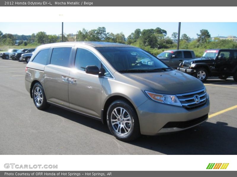 Mocha Metallic / Beige 2012 Honda Odyssey EX-L