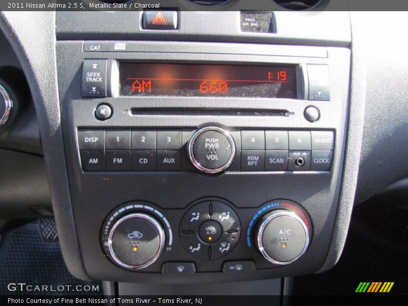 Metallic Slate / Charcoal 2011 Nissan Altima 2.5 S