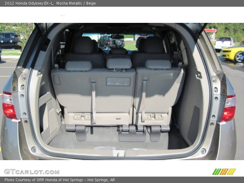  2012 Odyssey EX-L Trunk