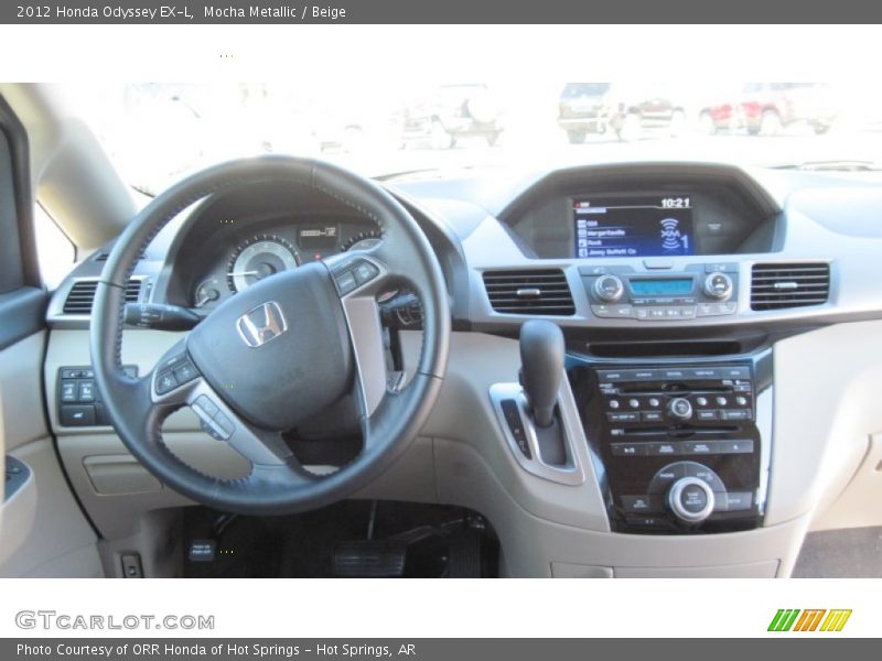 Mocha Metallic / Beige 2012 Honda Odyssey EX-L