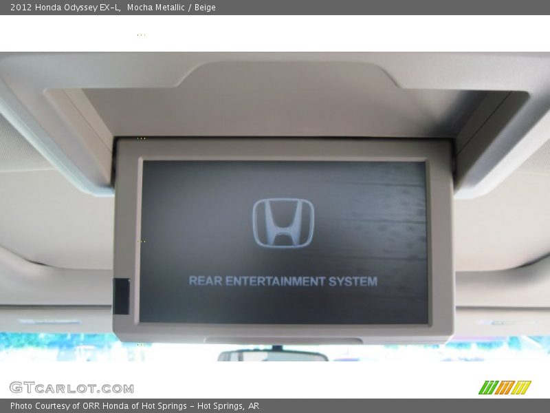 Controls of 2012 Odyssey EX-L