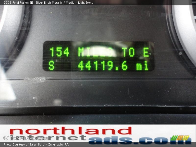 Silver Birch Metallic / Medium Light Stone 2008 Ford Fusion SE