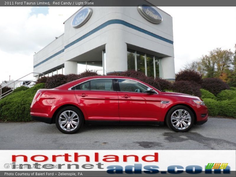 Red Candy / Light Stone 2011 Ford Taurus Limited