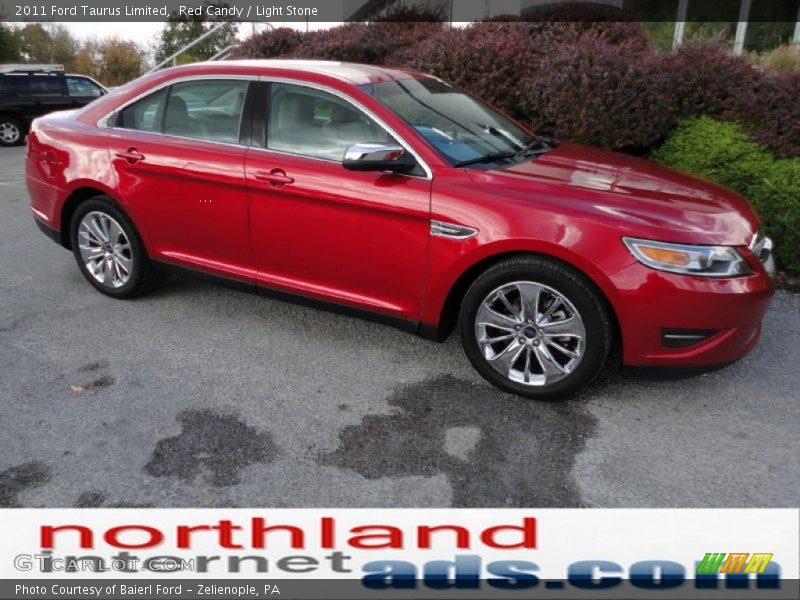 Red Candy / Light Stone 2011 Ford Taurus Limited
